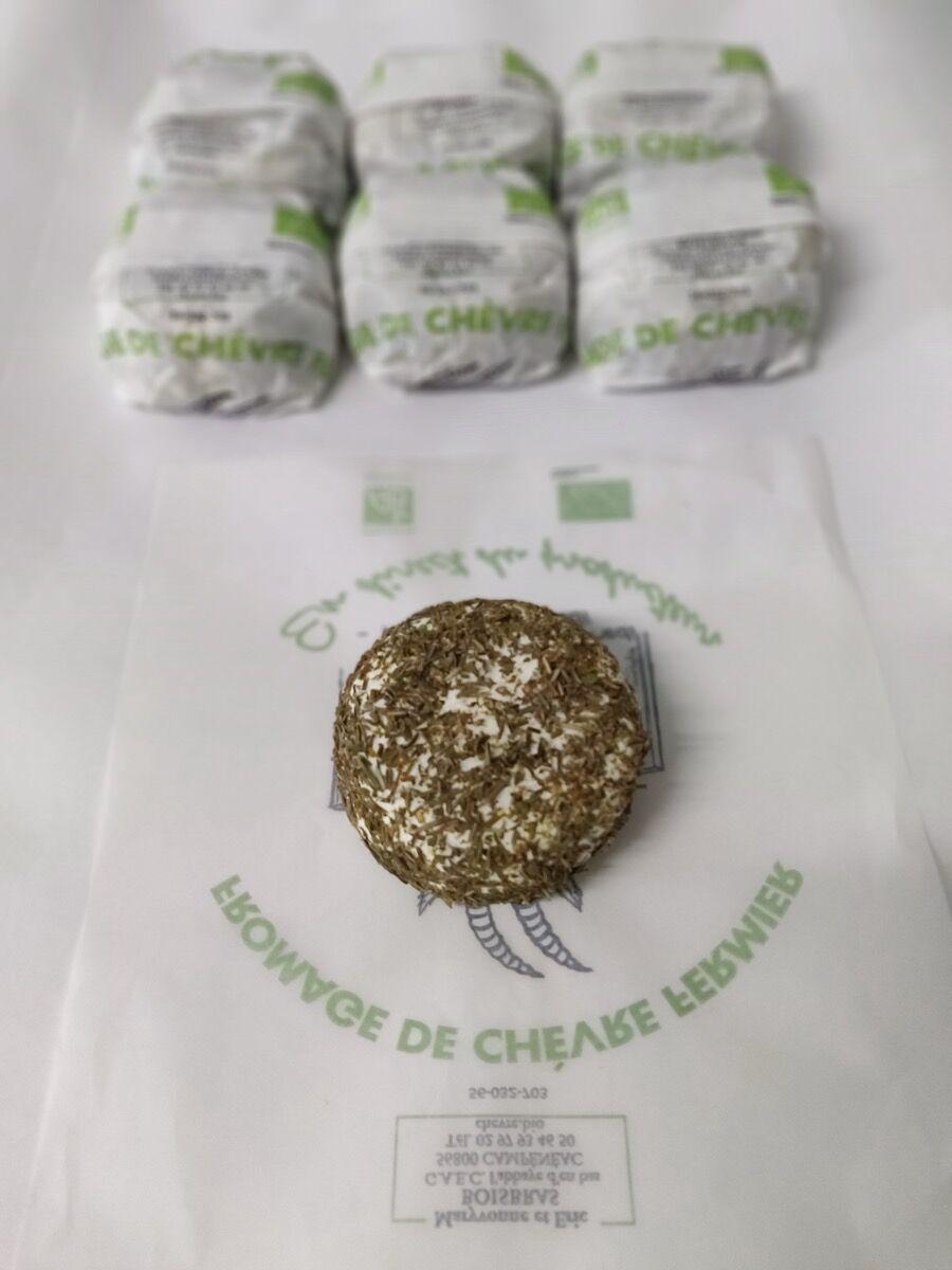 Recette Cake salé au chèvre et aux olives avec Frais aux herbes de Provence